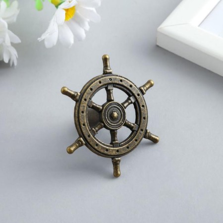 Handle for the casket Metal "helm" bronze 5.5x5x2.5 cm
