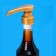 Pomp - a dispenser for syrup, gold, 10ml