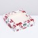 Folding box with a “gift” window, 15 x 15 x 4 cm