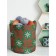 Textile bag "Knitted snowflakes", for storing things and toys, size 30x30 cm, 18.9 liters