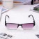 Ready glasses east 0056 tinted, black color, bent puff, -2.5