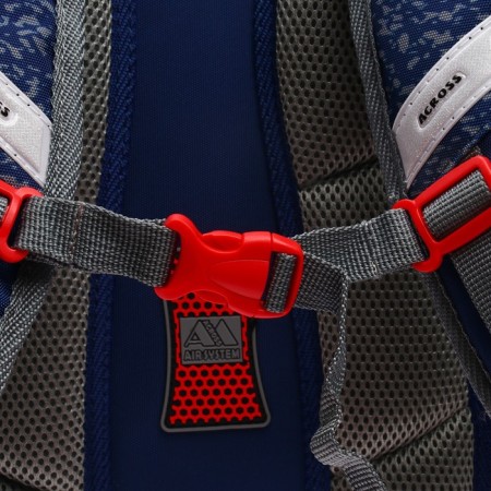 Frame backpack 39 x 29 x 17 cm, Across 640, filling: bag, blue ACR22-640-3-10