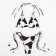 Separate Minaku swimsuit with print, white color, size 44