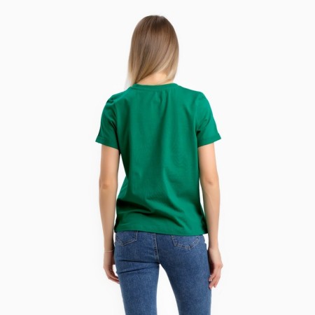 Female T-shirt, dark green color, size 44-46 (l)-3