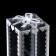 Folding box from PVC 6 x 6 x 10.5 cm