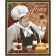 Reproduction of the painting "Best Chef. No. 1 ”, 40x50, frame (45-1311)