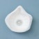 Half mask filter. molded with FFP2 valve in individual packaging