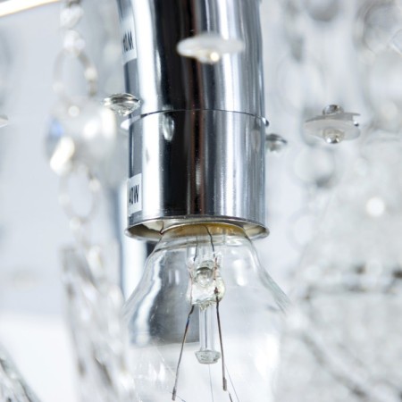 Chandelier 55652/600 CR chrome 8x40W E14 LED-RBP PDU 60x60x27cm-12