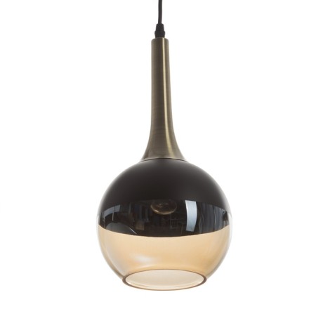 Lamp "Morgan" 1x40W E27 bronze/black 17.5x17.5x36 (136) cm-1