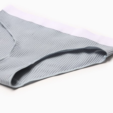Panties of slips minku Rubber size 48-50, Gray color-3
