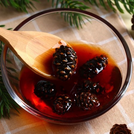 Pine cones "Good health" with pears, 240 g.-2
