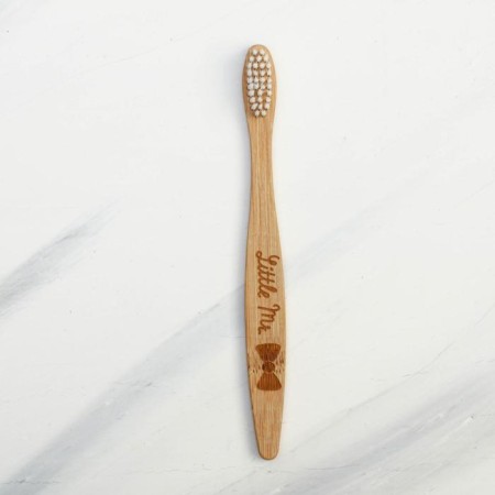 Toothbrush Children's Little MR, Bamboo 14 × 2 × 2 cm-1