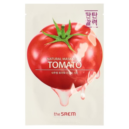 Facial face mask The Saem Natural Mask Sheet Tomato, 21 ml