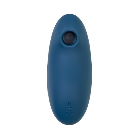 Vacuum-wave contactless stimulator of the Satiffyer Vulva Lover 2 clitoris, silicone, blue color-1