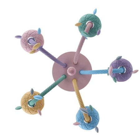 Ceiling Ceiling ST LUCE. SL1700.782.05. Fiata. 5x40 watts, E14, 58x58x45 cm, colorful color-11