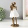 Polystone souvenir "Two sisters in white dresses with flowers" 9x7.5x21 cm