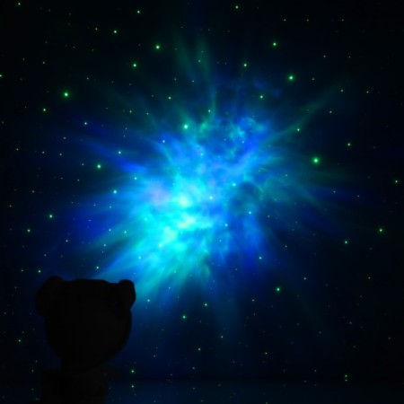 Cosmonaut Light device 22 cm, RGB glow, remote control, 5 V-3