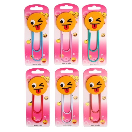 The bookmark is large, 11 cm, "Smile winks", mix-1