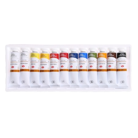 Oil art, set of 12 colors x 18 ml, ZHK "Sonet", 26412027-4