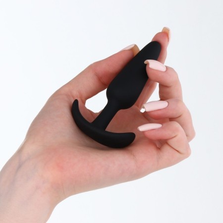 Anal traffic jam-hoods, without vibration, silicone Soft-Touch, 22 x 85 mm, black-2