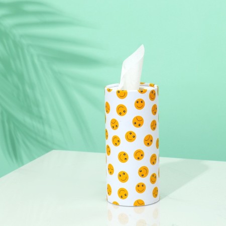 Napkins in a tube 50 pcs, 2 layers "Smile"-1