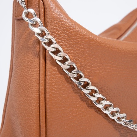 Women's bag Miss Bag with a zipper, external pocket, redhead-3