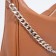Women's bag Miss Bag with a zipper, external pocket, redhead