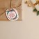Schildik decorative for the gift "Winter Tale", 6.5 x 7.6 cm, New Year