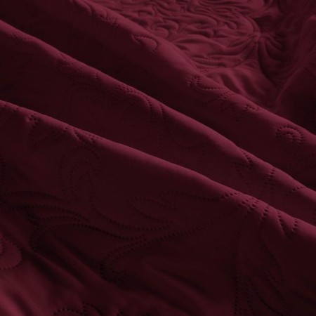 A set with a cover of "Amara", size 160x220 cm, 50x70 cm, burgundy color-2