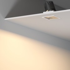 LED LED LED Elektrostandard, Inline, 84x84x98 mm, 10W, LED, 590LAM, 3000K, chromium color, white