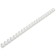Plastic binding springs, d = 19mm, 100 pieces, sew 131-170 sheets, white, Geleos