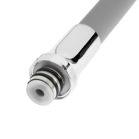 Pour for the Zein mixer, 3/4 ", flexible, silicone, stainless steel, 50cm, plastic grid, gray-5