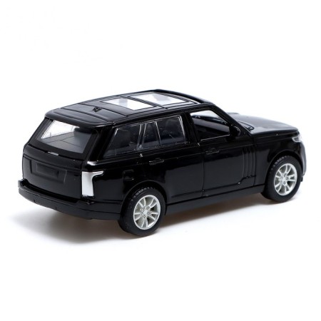 Metal “jeep”, inertial, scale 1:43, black color-2