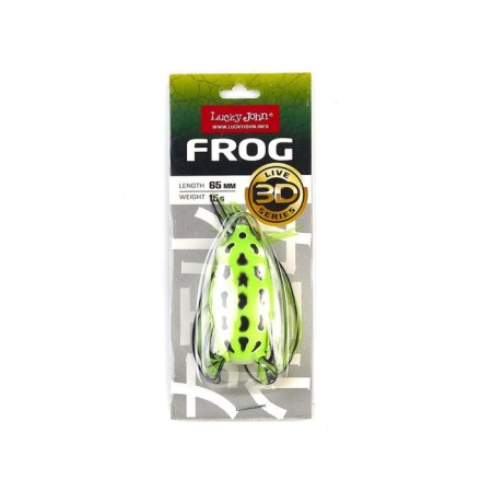 Bait soft LJ 3D Series Frog 2.6in (06.50)/002 1pc.-1