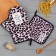 Ethel kites "Do What You Love": a mittens-seging 20x28 cm, a grade 19x19 cm, 100% cotton