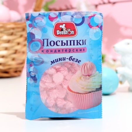Sprinkling confectionery decor "Mini-Bez Pink", 25g-1