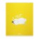 Notebook of 48 sheets in Calligrata's “It is good to be a dog”, cover coated cardboard, offset block, mix