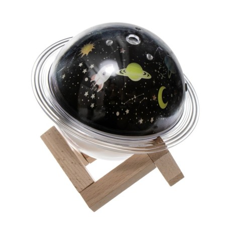 Night with an air humidifier "Cosmos" projector, Led USB AKB RISALUX-12