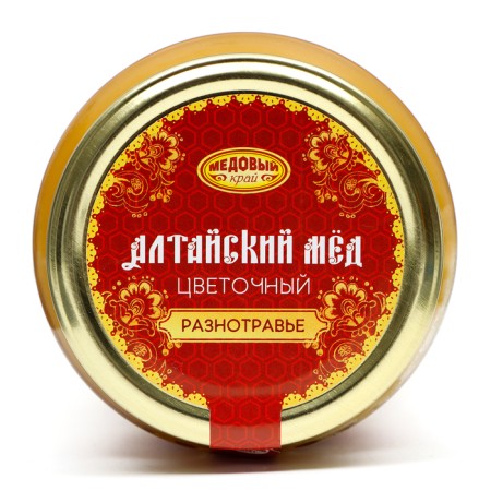 Honey Altai Vygravye natural Flower, 2 banks at 1000 g-5