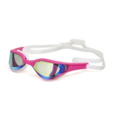 ATEMI N605M swimming glasses, silicone, pink color