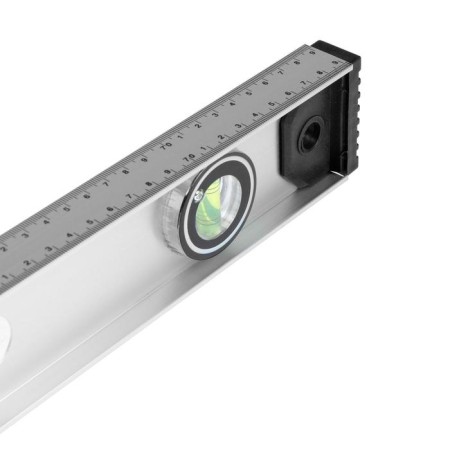 The level of aluminum tundra "rail", 3 eyes (1 rotary), 800 mm-4