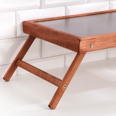 Folding breakfast table, 50 × 30cm, sea-2