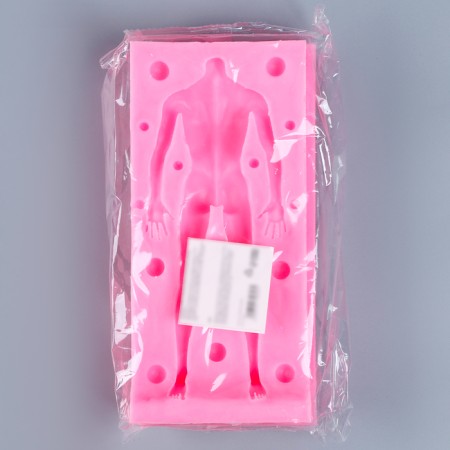 Silicone form "Men's Figure", product size 18.2 × 5.5 cm-3