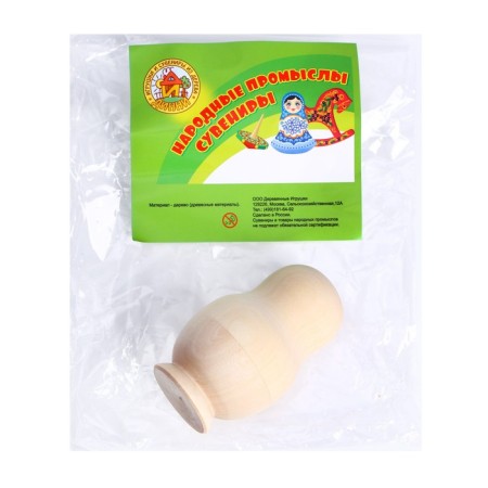 Матрёшка под роспись, 3 в 1-2