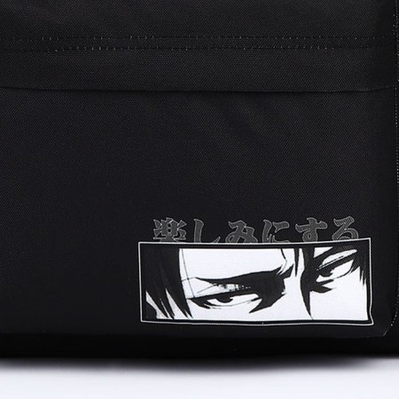 Buscoper Textile "Anime", with a pocket, 29x12x40, black color-2