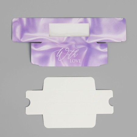 Box for Makarun, confectionery packaging "silk", 12 x 5.5 x 5.5 cm-3