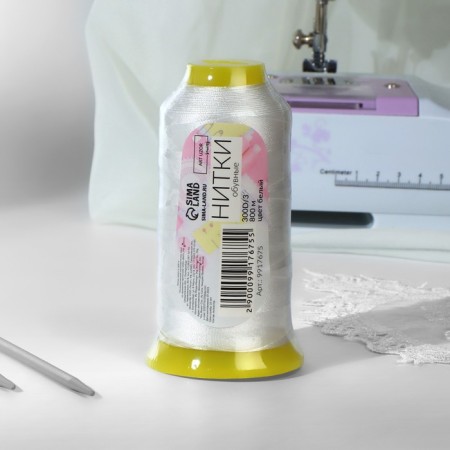 Shoe threads, 300d/3, 800 m, white color-3