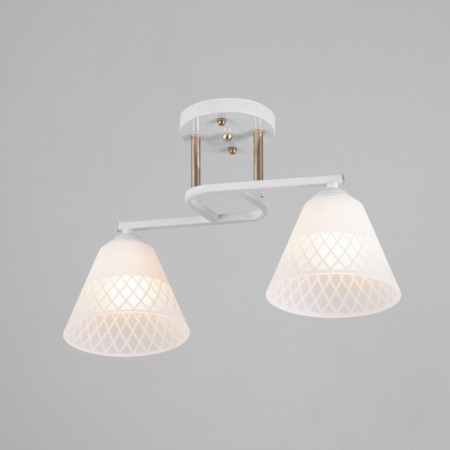 Ronan chandelier 2he27 40W white 40x28 cm-1