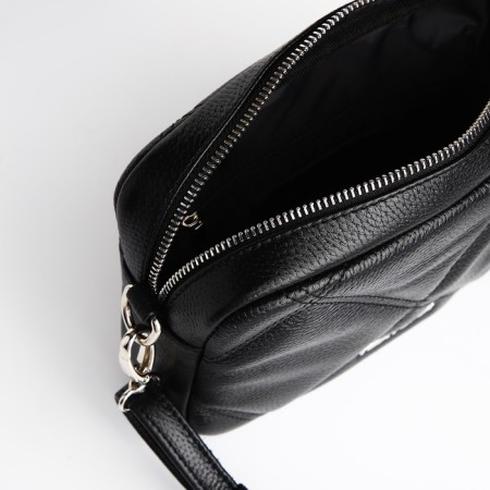 Women's bag over the shoulder Textura, small size, black color-6
