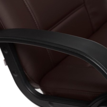 Armchair CH747 Eco-leather, brown 36-36-11